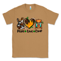 Toasted Coconut peace love camp ado Classic Tee - AdoDesignShop