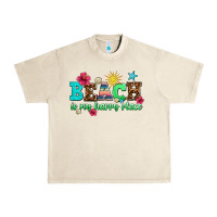 Sandshell beach is my happy place Urban Heavy Tee - AdoDesignShop