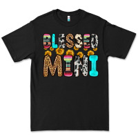 Black blessed mini Premium Tee - Zillion Design Studio