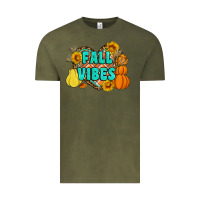 Vintage Olive fall vibes Vintage Tee - Artiststas