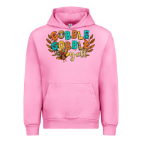 Fuchsia Pink gobble gobble yall Urban Hoodie - CowGirlArtShop