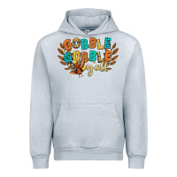 Heather Grey gobble gobble yall Urban Hoodie - CowGirlArtShop