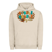 Pigment French Oak gobble gobble yall Urban Hoodie - CowGirlArtShop