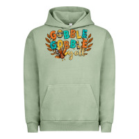 Pigment Oil Green gobble gobble yall Urban Hoodie - CowGirlArtShop