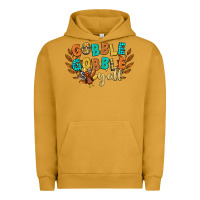 Pigment Peanut Butter gobble gobble yall Urban Hoodie - CowGirlArtShop