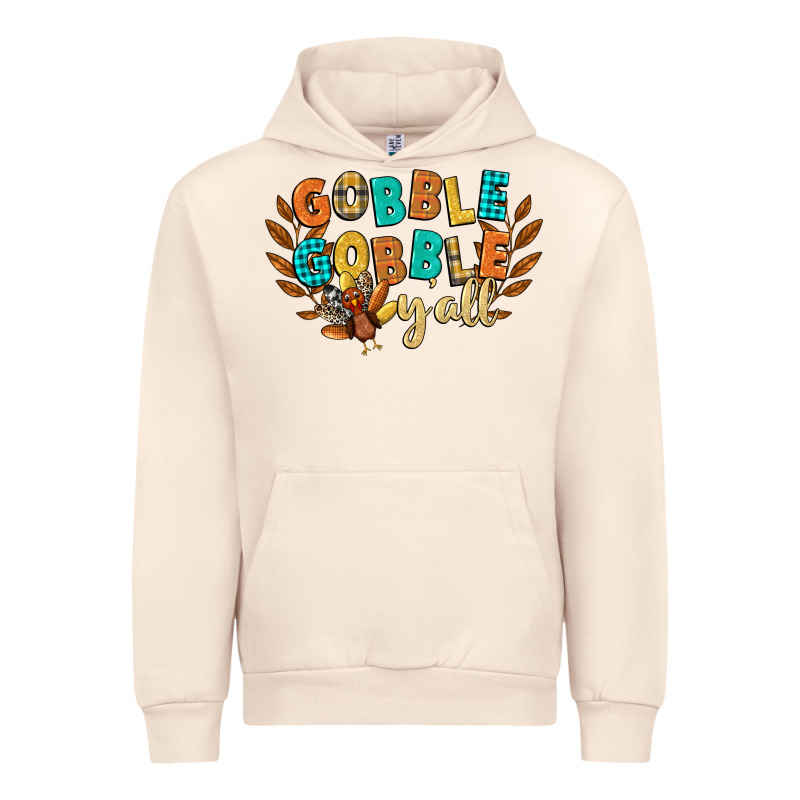 Gobble Gobble Yall Urban Hoodie by CowGirlArtShop | Teevron