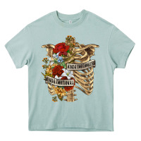 Arona Kinda Emotionless Kinda Emotional Skeleton Heavy Core Tee - RanaPortraitStore