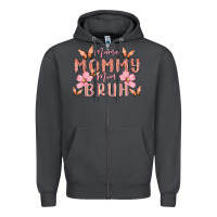 Smoke mama mommy mom bruh Zipper Hoodie - MaliasSmallBusiness