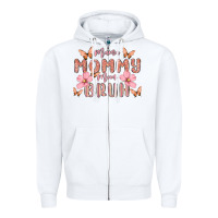 White mama mommy mom bruh Zipper Hoodie - MaliasSmallBusiness