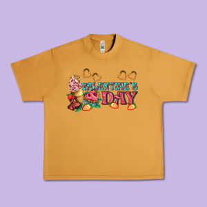 Valentines Day Sweet Urban Heavy Tee Designed By Adodesignshop