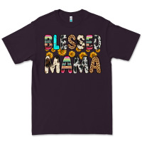 Plum blessed mama Premium Tee - Zillion Design Studio