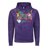 Cloud Purple best school counselor ever Vintage Hoodie - AdoDesignShop