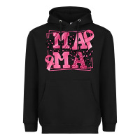Black Breast Cancer Awareness mama Heavyweight Hoodie - LillyAllenDesigns