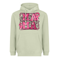 Matcha Breast Cancer Awareness mama Heavyweight Hoodie - LillyAllenDesigns