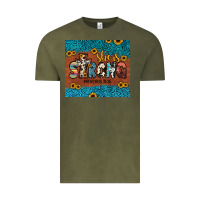 Vintage Olive she is strong Vintage Tee - JahusDesignShop