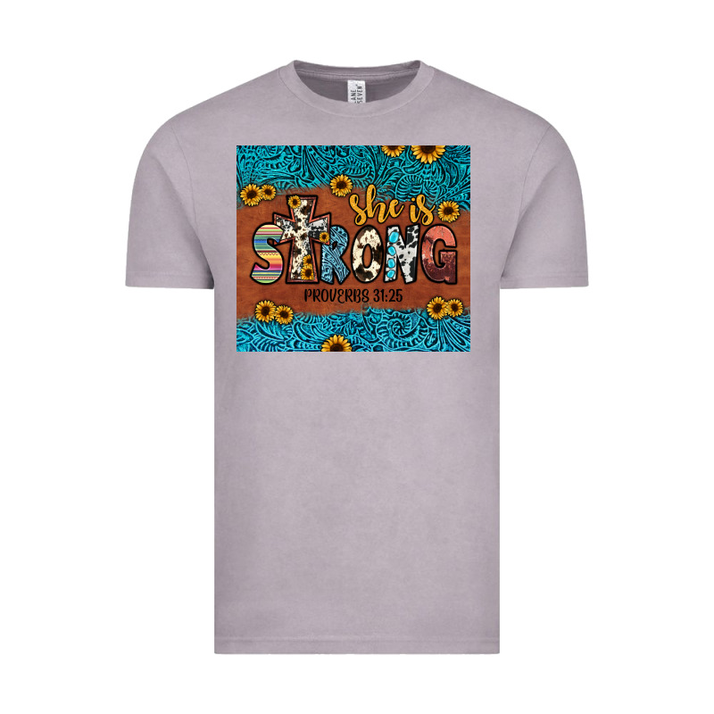 She Is Strong Vintage Tee by JahusDesignShop | Teevron