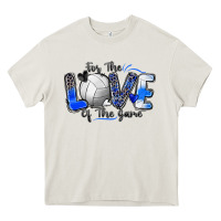 Cream for the love of the game volleyball Heavy Core Tee - Zillion Design Studio