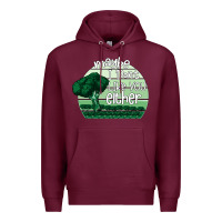 Burgundy maybe i don't like you either Premium Hoodie - Bettercallsaul