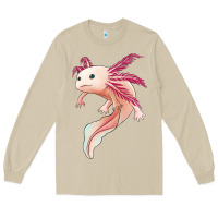 Mushroom axolotl Long Sleeve Tee - Jasminsmagicworld