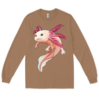 Toasted Coconut axolotl Long Sleeve Tee - Jasminsmagicworld