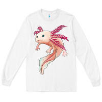 White axolotl Long Sleeve Tee - Jasminsmagicworld