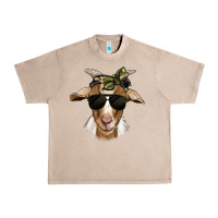 French Oak camouflage bandana goat Urban Heavy Tee - Jasminsmagicworld