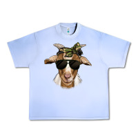 Grape Ice camouflage bandana goat Urban Heavy Tee - Jasminsmagicworld