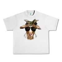 Lunar Rock camouflage bandana goat Urban Heavy Tee - Jasminsmagicworld