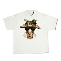 Pistachio camouflage bandana goat Urban Heavy Tee - Jasminsmagicworld