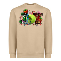 Joy And Tennis Christmas Heavyweight Sweatshirt | Teevron