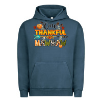 Pigment Midnight Navy one thankful mawmaw Urban Hoodie - CowGirlArtShop