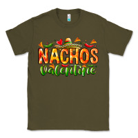 Army Green Nachos Valentine Classic Tee - CowhideDigitalArt