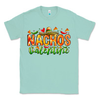 Seafoam Nachos Valentine Classic Tee - CowhideDigitalArt