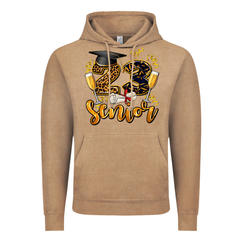 23 Senıor Wıth Champagne Vintage Hoodie by AdoDesignShop | Teevron