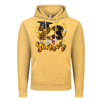 Vintage Mustard 23 senıor wıth champagne Vintage Hoodie - AdoDesignShop