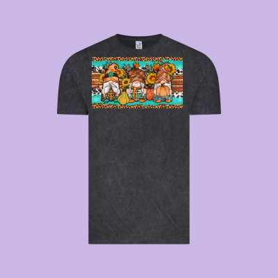 Western Fall Gnomes Sippy Cup Vintage Tee Designed By Artiststas