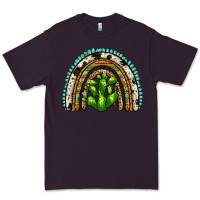Plum western cactus rainbow Premium Tee - Zillion Design Studio