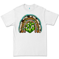 White western cactus rainbow Premium Tee - Zillion Design Studio
