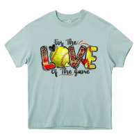 For The Love Of The Game Softball Heavy Core Tee | Teevron