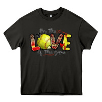 Asphalt for the love of the game softball Heavy Core Tee - Zillion Design Studio