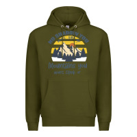 Army Green Christian No Shadow You Wont Light Up No Mountain Premium Hoodie - Bettercallsaul