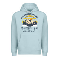Blue Mist Christian No Shadow You Wont Light Up No Mountain Premium Hoodie - Bettercallsaul