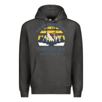 Charcoal Heather Christian No Shadow You Wont Light Up No Mountain Premium Hoodie - Bettercallsaul
