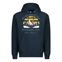 Navy Christian No Shadow You Wont Light Up No Mountain Premium Hoodie - Bettercallsaul