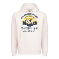 Pale Pink Christian No Shadow You Wont Light Up No Mountain Premium Hoodie - Bettercallsaul