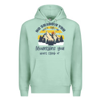 Seafoam Christian No Shadow You Wont Light Up No Mountain Premium Hoodie - Bettercallsaul