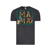 Vintage Black american football mama Vintage Tee - Jasminsmagicworld
