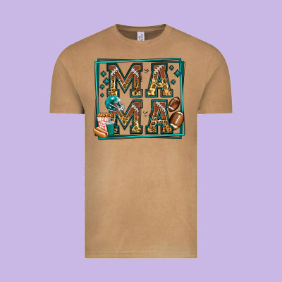 American Football Mama Vintage Tee Designed By Jasminsmagicworld