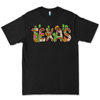 Black texas Premium Tee - Zillion Design Studio