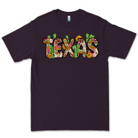 Plum texas Premium Tee - Zillion Design Studio
